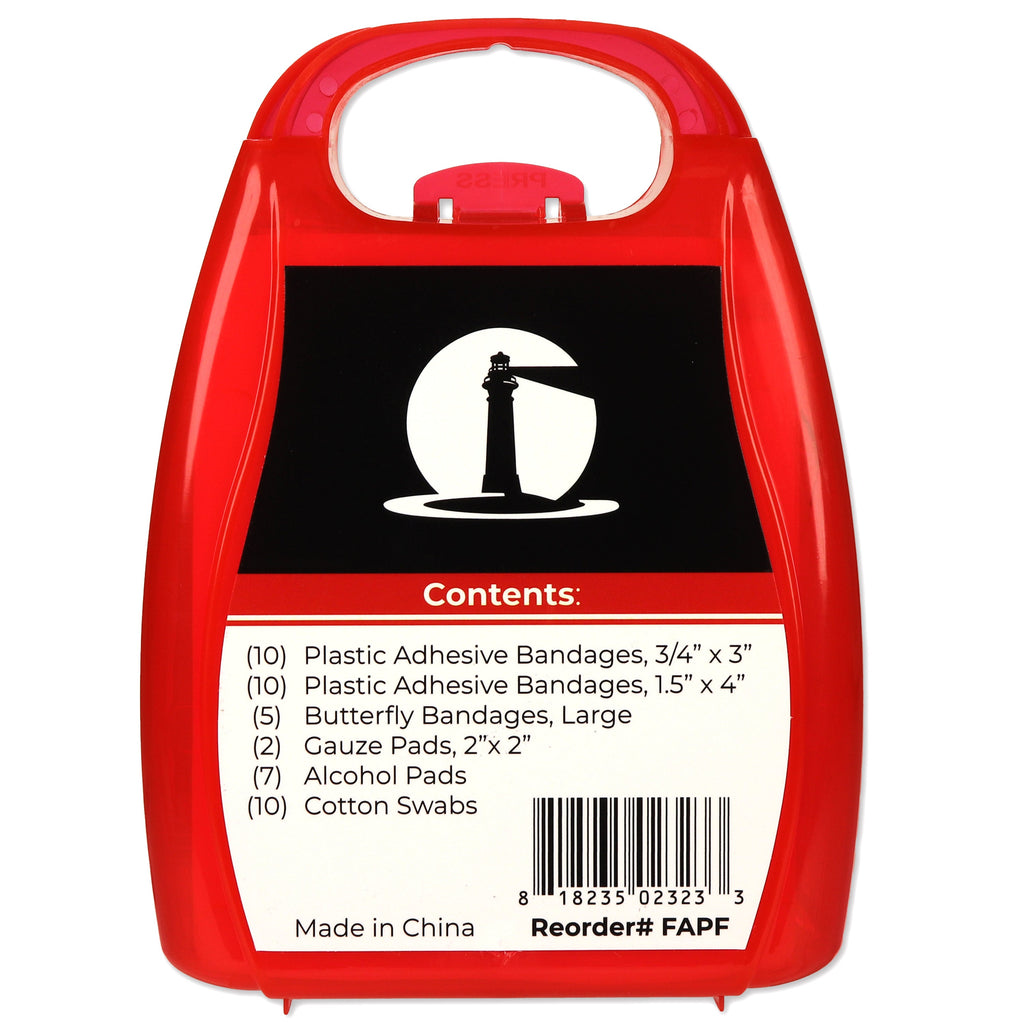 44 Piece Portable First Aid Kit