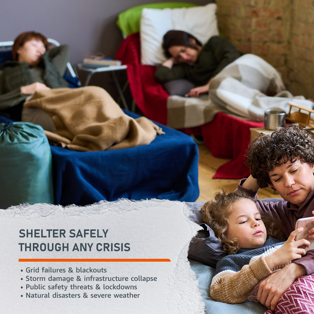 Shelter In Place — Complete Home Emergency Preparedness Kit