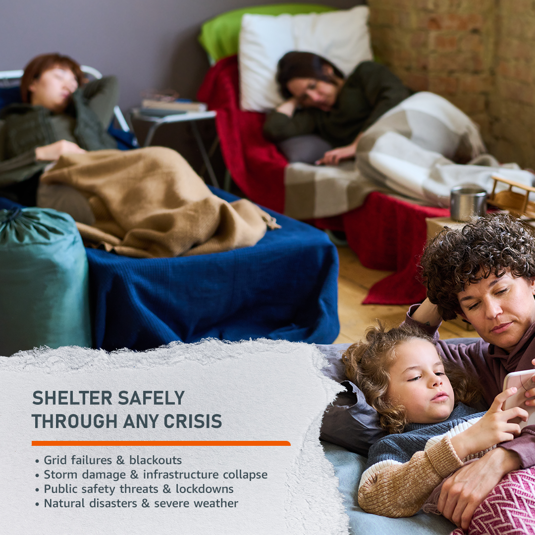 Shelter In Place — Complete Home Emergency Preparedness Kit